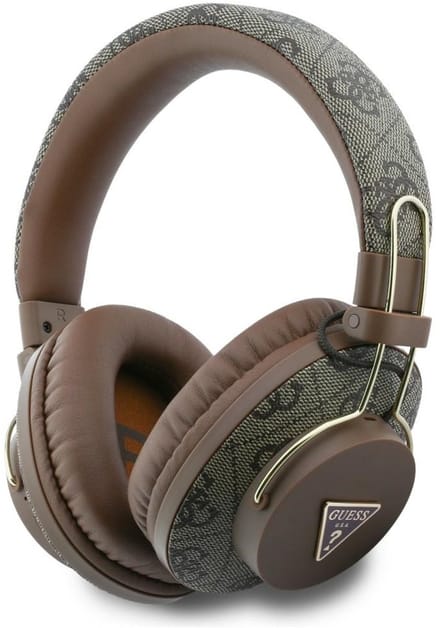 Guess Triangle Logo On-Ear Hoofdtelefoon Voor Iphone 17 Pro Max Enc
