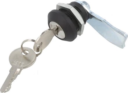 Kantelslot - 30mm werkdiepte - kunstof behuizing - unieke sleutelcode