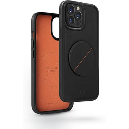 Uniq Novo - iPhone 14 Pro Max Hoesje - Midnight Black - Elegant Design - Maximale Bescherming