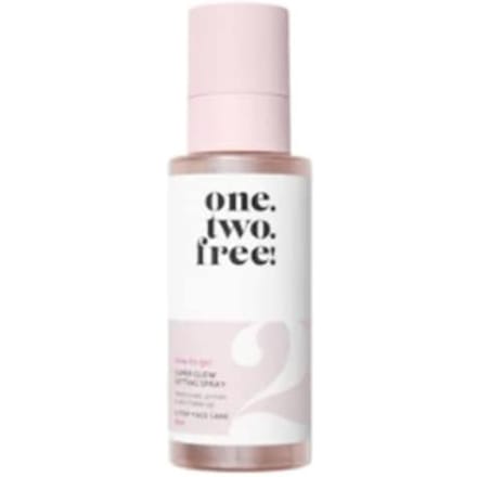 One.two.free! Gezichtsverzorging Super Glow Setting Spray Hydratatie Dames 125 ml