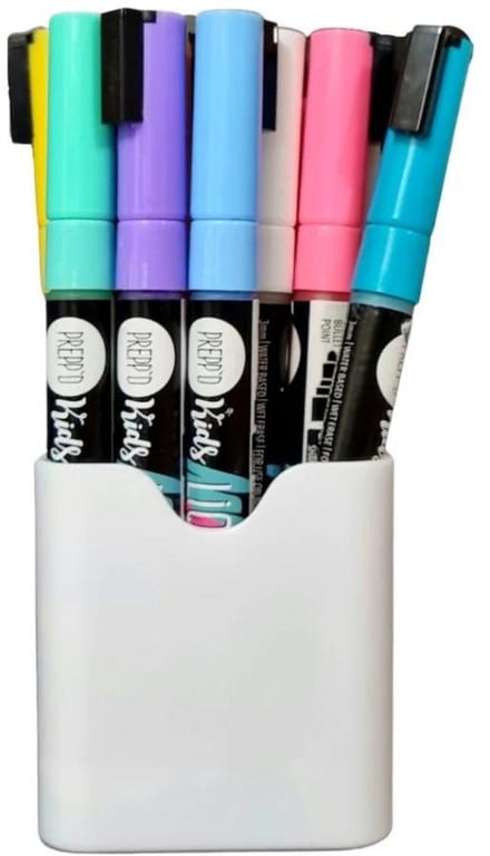 Home & Marker - Magnetische Pennenhouder - Met 4 Whiteboard Markers - Bureau Organizer - PENHOLDER