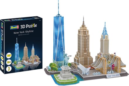 Revell Puzzel - 00142 New York Skyline 3D Puzzel
