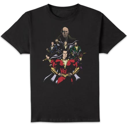 Shazam! Team Up t-shirt - Zwart - XL