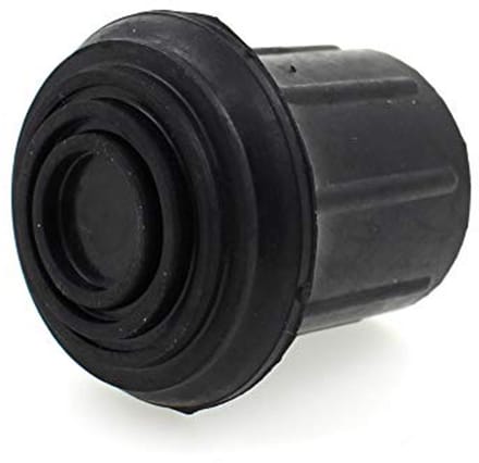 Rubberen beschermkappen voor trapladders - 4 stuks - 29 mm