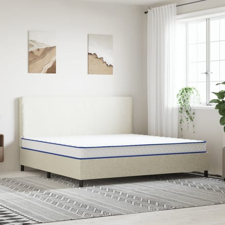 vidaXL - Matras - 200x180x17 - cm - Zacht - traagschuim