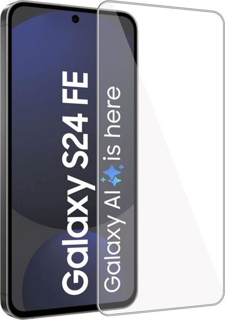 Geschikt voor Samsung Galaxy S24 FE - Screenprotector - Beschermglas - GuardCover