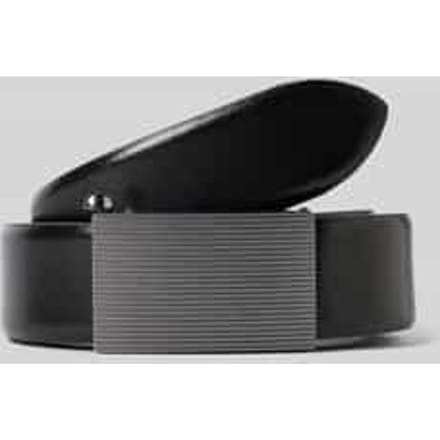 Leren riem met kliksluiting