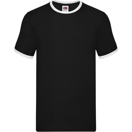 T-shirt Fruit of the Loom Ringer