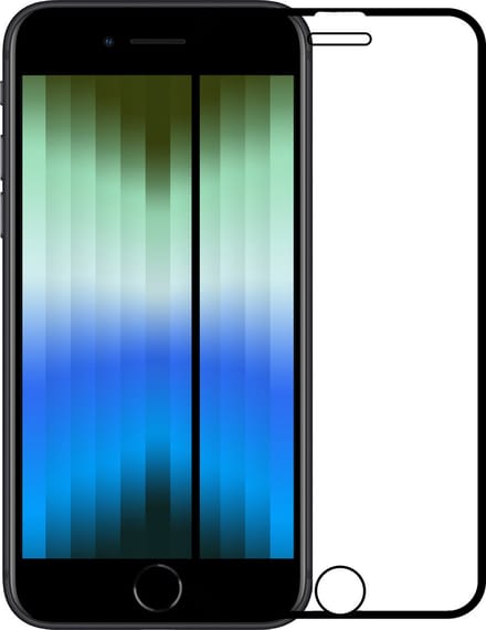 Screenprotector Geschikt voor Apple iPhone SE (2022) - Full Cover - Beschermglas - Gehard Glas - Tempered Glass - Screen Protector