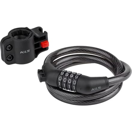 Combinatieslot met anti-diefstal kabel Kellys