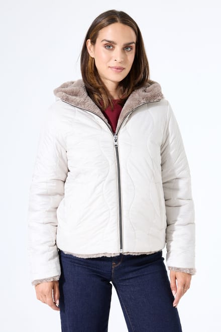 Reversible Parka voor vrouwen Garcia