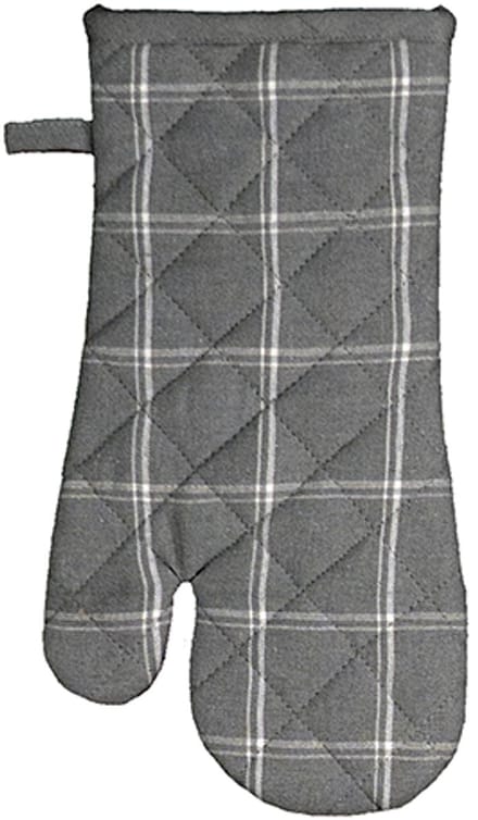 Pannen - want - Keukenserie -Grijs - Ruitpatroon - 17 x 32 cm