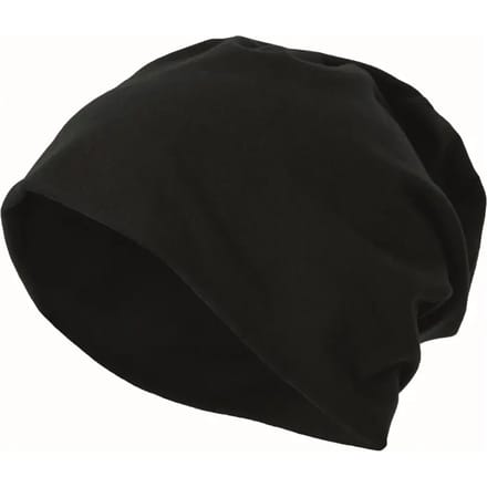 Build your Brand Jersey Beanie BY002 - Black - One size
