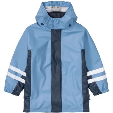 PLAYSHOES Kinder regenjas (Donkerblauw/lichtblauw, 110/116)