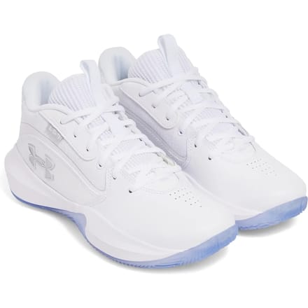 Under Armour Lockdown 7 Basketbalschoenen Sneaker Unisex 3028512 103 Wit