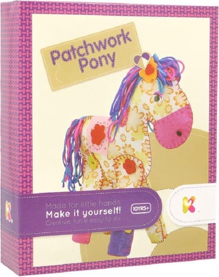 Keycraft knutselset pony creatief speelgoed voor kinderen.