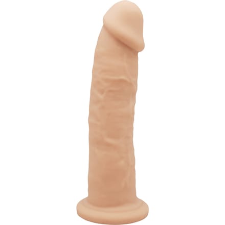 SILEXD - Dual Density siliconen Huidskleur dildo - 22.8 cm