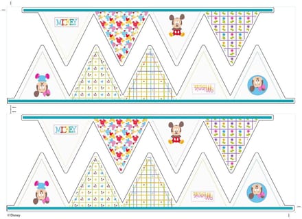 Mickey & Minnie Sticker 2 vellen