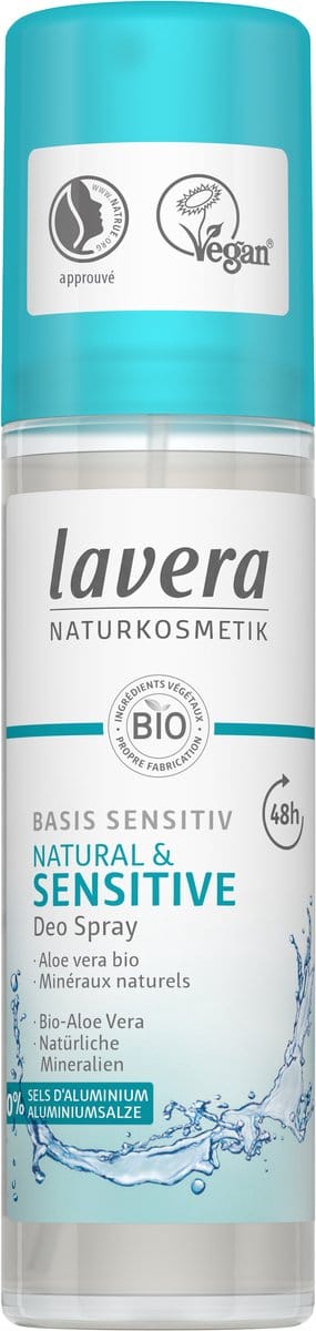 Lavera Deodorant spray basis sensitiv bio 75 Milliliter