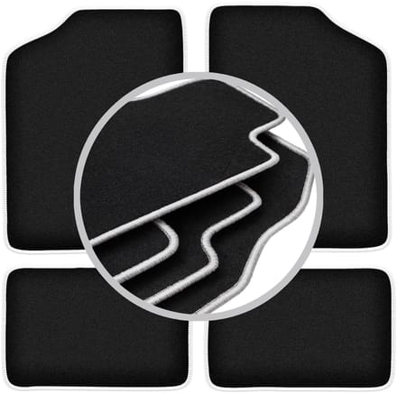 CARLUX-SILVER automatten voor: Renault 5 hatchback (1972-1985)