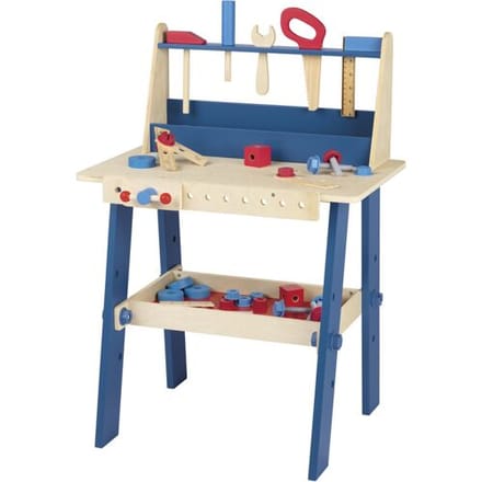 PLAYTIVE Kinderwerkbank, van echt hout