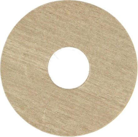 Zelfkl. rozet (17 mm) zachte eik warm grijs (10 st.)