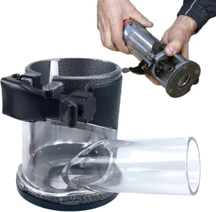 Freesblad Houder - Houtbewerking Accessoire - Precisie Werk - Ergonomisch Antislip - 9 9 cm Diameter - Meerkleurig
