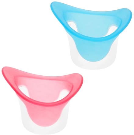 Set van 2 Siliconen Oogspoelbekers, 10ml Herbruikbare Oogdouche, Draagbare Oogspoeling, Oogverzorging Tools, Blauw en Roze