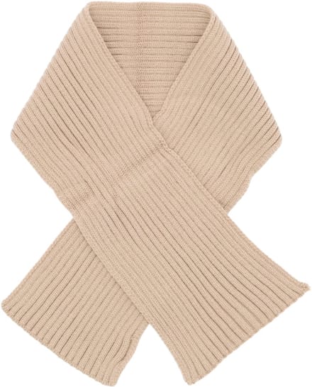 Puck Knit Sjaal - Sand