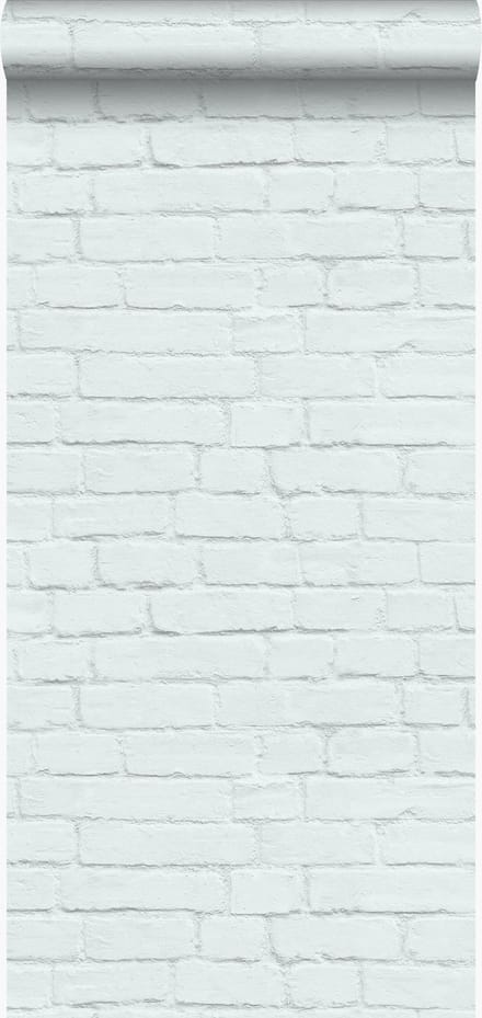 Origin Wallcoverings behang bakstenen mintgroen - 347487 - 53 cm x 10,05 m
