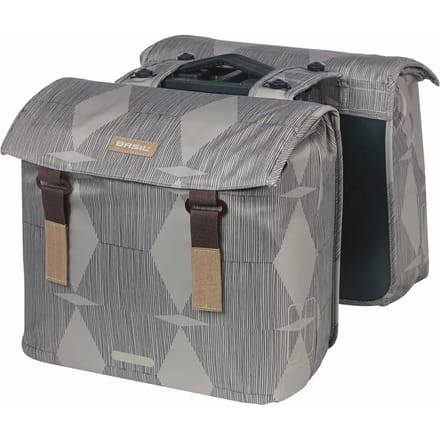 Dubbele fietstassen Basil Elegance Mik (x2)