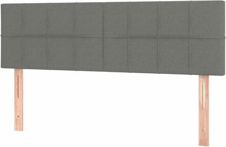 Hoofdborden Bed - Bed hoofdeinde - Bed Compleet Maken - Hoogte Verstelbaar - 144 cm Breed - Donkergrijs