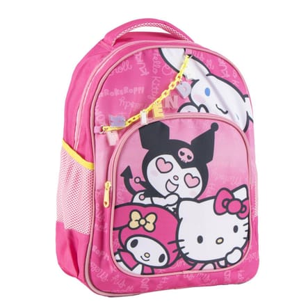 Hello Kitty & Friends Rugzak Meisjes – Schoolrugzak – Roze - Hoogte 42cm
