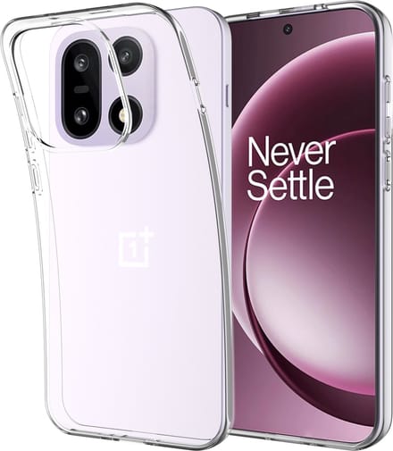 Just in Case hoesje geschikt voor OnePlus 15 Hoesje Siliconen - Flexibele Case - Transparant