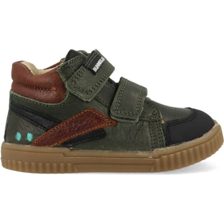 Eric Eerlijk Hoge Sneakers Jongens Groen Bruin