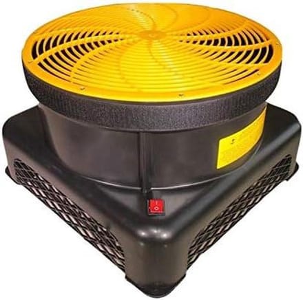 Opblaasbare Blower - Luchtpomp Ventilator - Evenementen Aankleding - Weerbestendige Constructie - 18 Inch - Geel