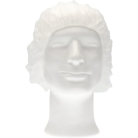 Haarnet CMT bouffant non-woven L 53cm PP wit 100 stuks