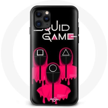 Coque Iphone 11 pro Squid Game among logo