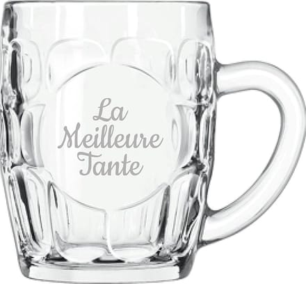 Bierpul gegraveerd - 55cl - La Meilleure Tante