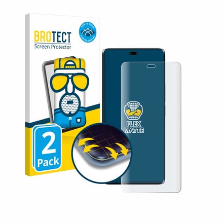 BROTECT - Screenprotector voor Honor Magic 7 Lite - Folie Beschermfolie matte volledig dekking 2 Stuks