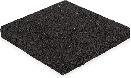 Rubbermagazijn - Rubber tegeldragers - 60 tegels - 15x15cm - Dikte 2 cm - Terrasdrager