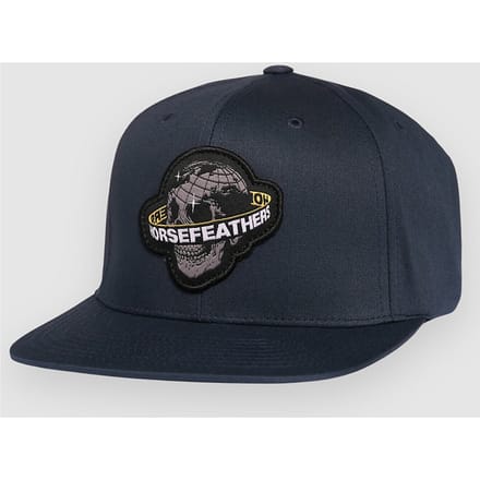 Paardenveren Skull Cap (marineblauw) - UNI