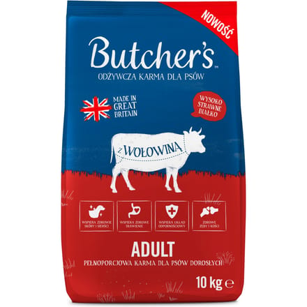 Butcher's Natural & Healthy met rund - Dubbelpak: 2 x 10 kg