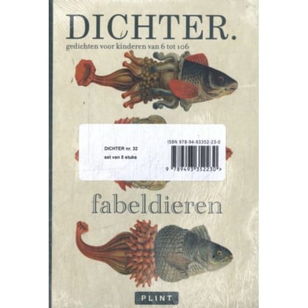Dichter. 32 Fabeldieren (Set Van 5) - Dichter - De Dichters van DICHTER. 32