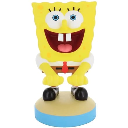 Sponge Bob - figurine standaard voor telefoon | controller | oplaadcase (Cable Guys Original)