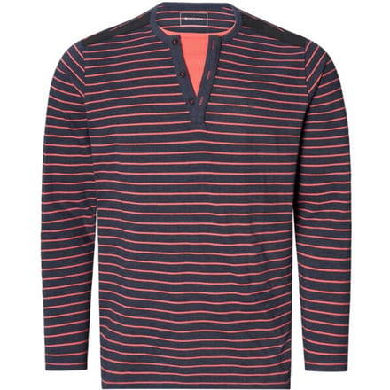 Babista herren Shirt Met Lange Mouwen - 68/70 - lichtrood - Plus Size