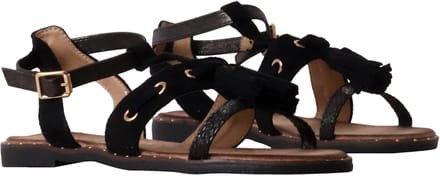 Platte sandalen met bandjes