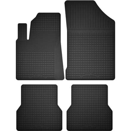 Wielganizator BasicProtect - Rubber Automatten - Opel Mokka II - 2020- - Antislip - Weerbestendig