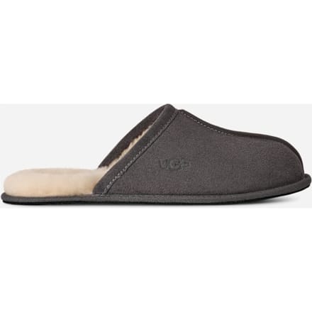 UGG® Scuff for Men in Grey, Size 9, Suede/Polyester/Wool