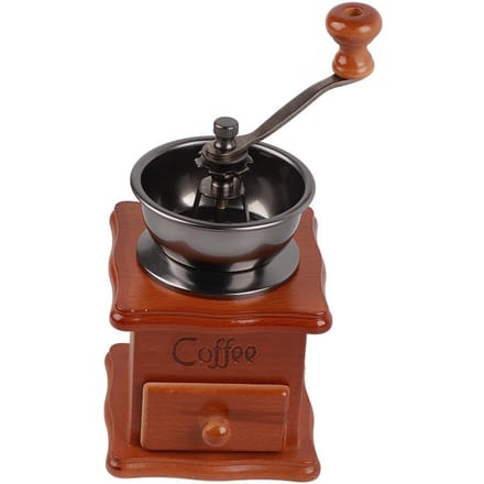 1 Stuks Retro Design Koffieboon Handmolen Handmatig Mini Molen Thuis Kantoor Gebruik Decoratie Nieuw wit
